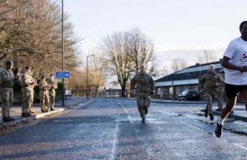 Chetwynd Barracks Poppy Run