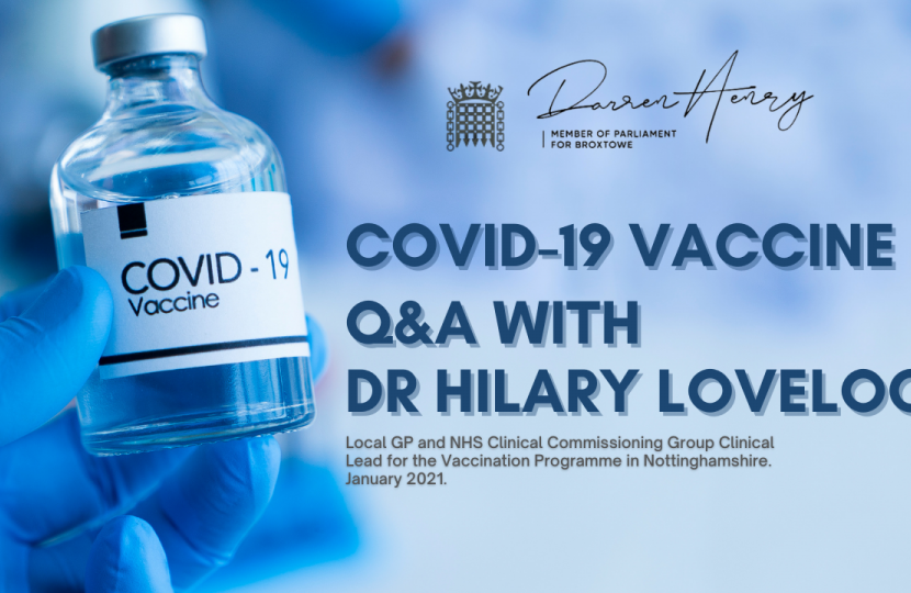 Covid-19 Vaccines in Nottinghamshire