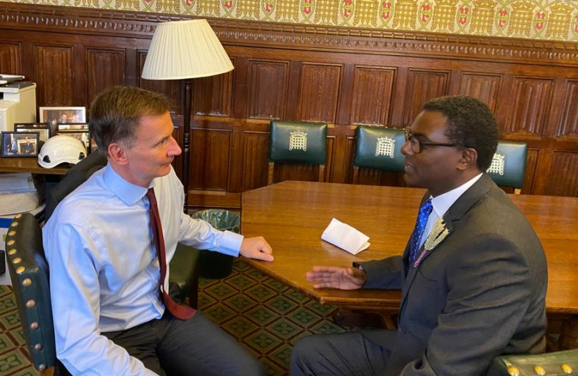 Darren Henry MP's Meeting with the Chancellor