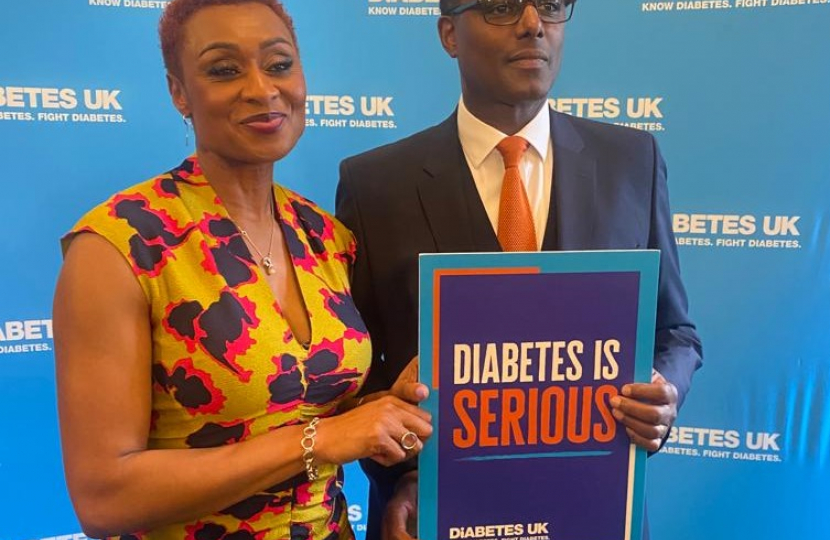 Darren Henry MP met with Diabetes UK