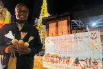 Darren Henry MP at the Kimberley Christmas Light Switch On