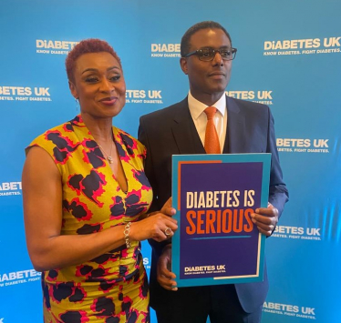 Darren Henry MP met with Diabetes UK